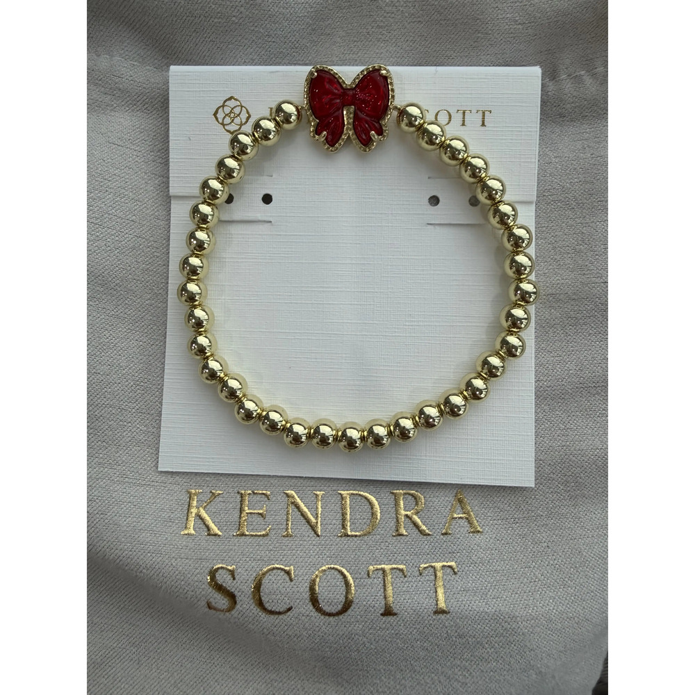 Kendra Scott Red Butterfly Bracelet